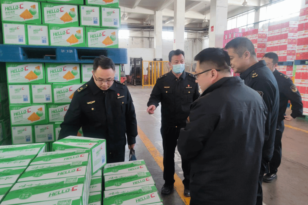 天水市市場監管局開展春節前食用農產品批發市場食品安全督查檢查